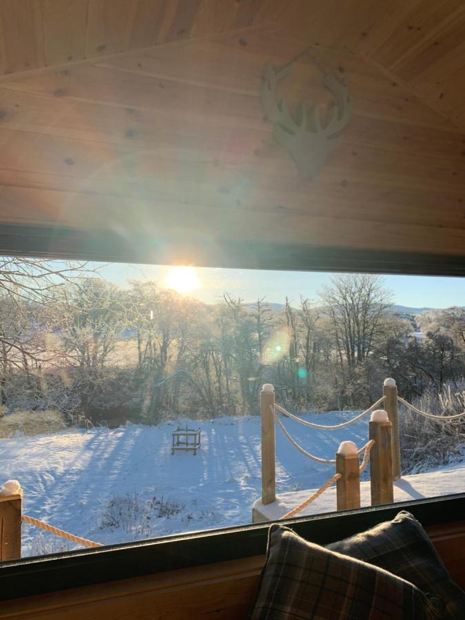 River Huts, Highland River Retreat With Hot Tub Inverness Esterno foto